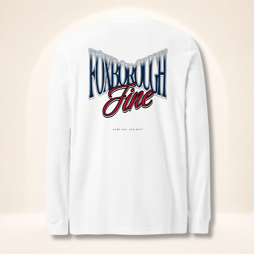 Foxborough Fine Long Sleeve Tee | New England Football