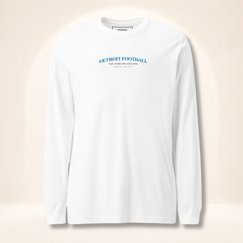 313 With The Pressure Long Sleeve Tee | Detroit Football