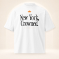 New York, Crowned. Oversized High-Neck Tee