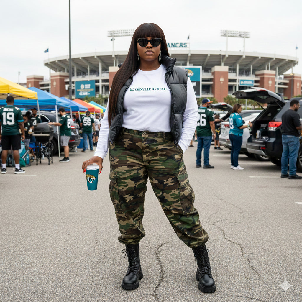 Cute. Loud. Duval Proud." Long Sleeve Tee, long sleeve tee from Sideline Société