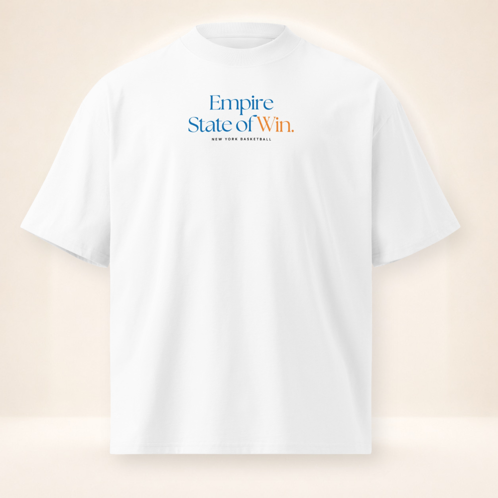 Empire State of Win Oversized High-Neck Tee