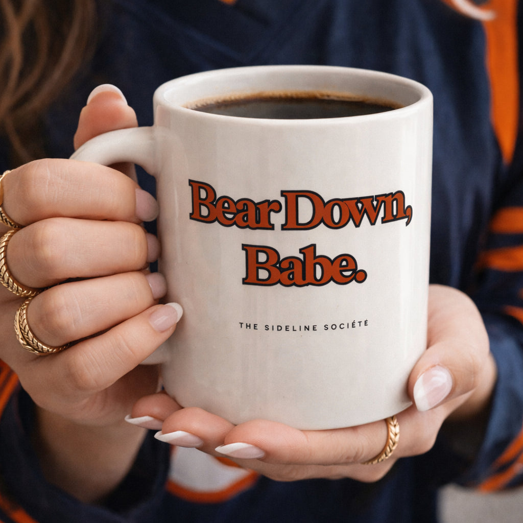 Bear Down Babe" Coffee Mug, mug from Sideline Société