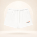 Cincinnati Game Day Club Fleece Shorts white front mockup