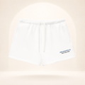 Indianapolis Game Day Club Fleece Shorts white front mockup