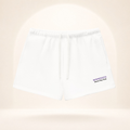 Minnesota Game Day Club Fleece Shorts white front mockup