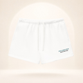 Philadelphia Game Day Club Fleece Shorts white front mockup