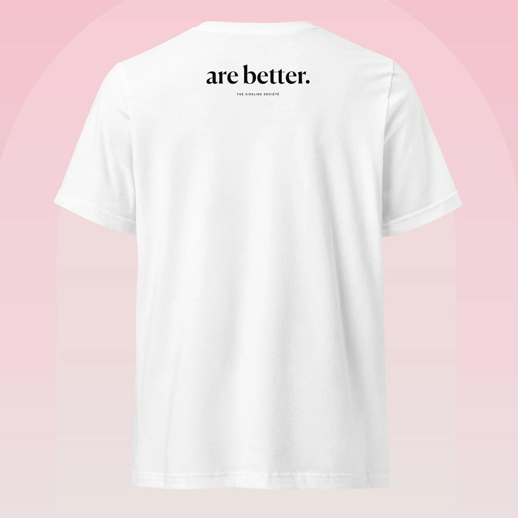 Women Who Love Sports Signature V-Neck, v-neck tee from Sideline Société