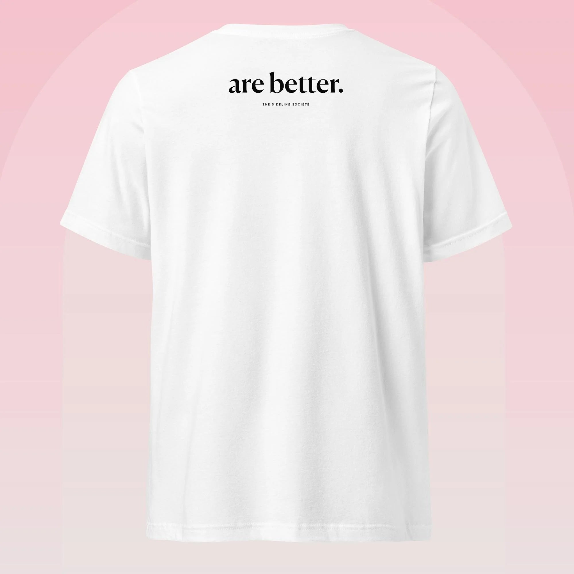 Women Who Love Sports Signature V-Neck, v-neck tee from Sideline Société